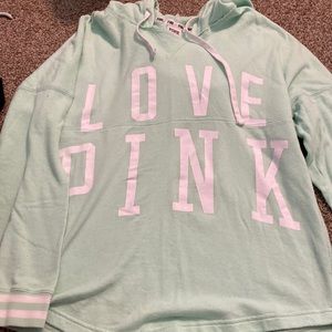 Mint green baggy sweatshirt